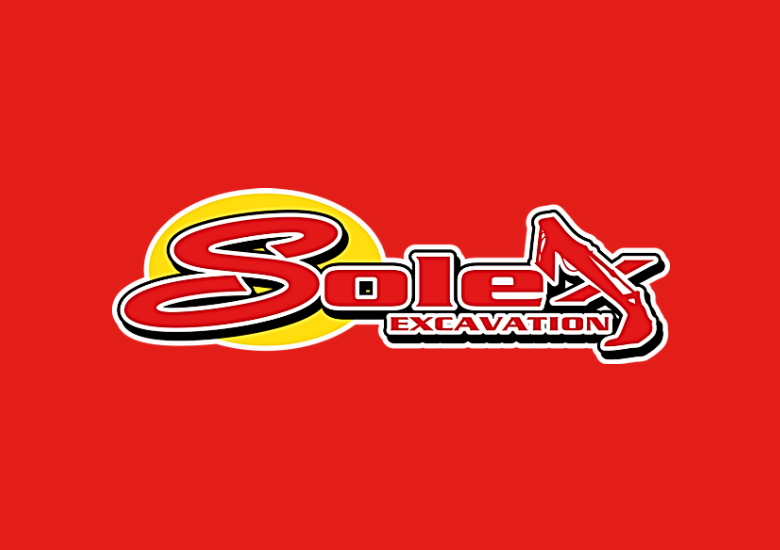 Logo Solex Excavation représentant la réparation de fondation.